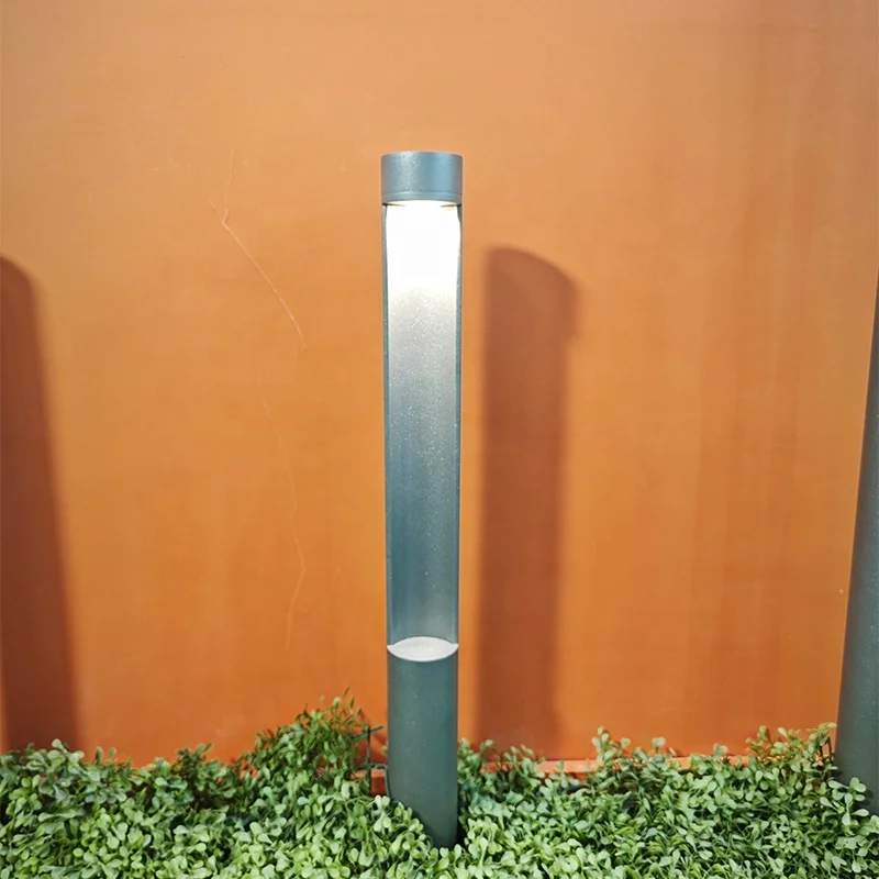 Waterproof Outdoor LED Lawn Lamp Bollard Pathway Lights 10W Glass Diffuser