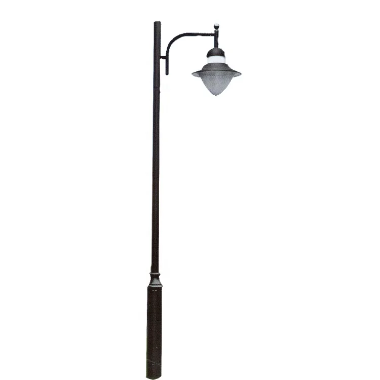 Solar led light / decorative garden light pole outdoor yard lamp pole