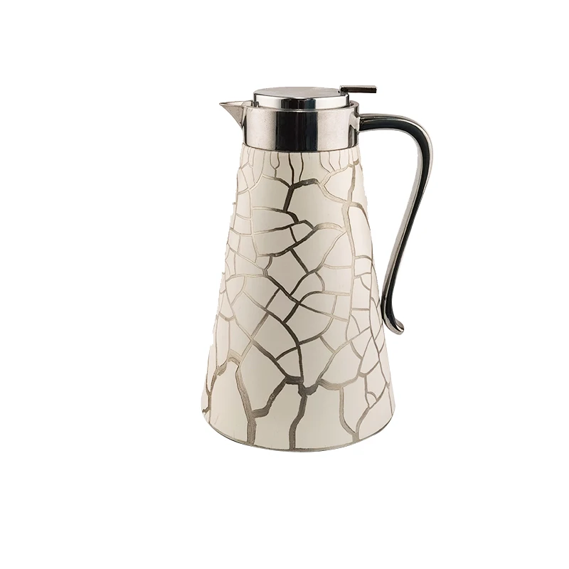 Latest collection double walled vacuum insulated jug with glass liner