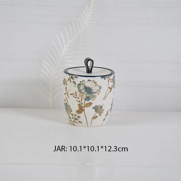 Wholesale Modern Design Customize Flower Bathroom Concise Style Accessories Set Ceramic Bathroom Set