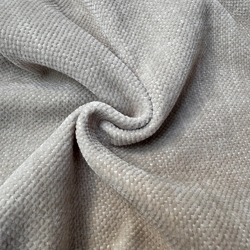 premium 95%polyester 5%linen knitted fabric luxury linen fabric for curtains stock lot