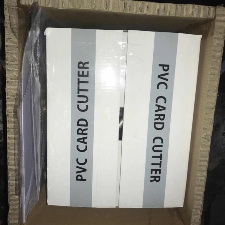 custom shape paper cutter manual playing card die cut  id card cutter from china