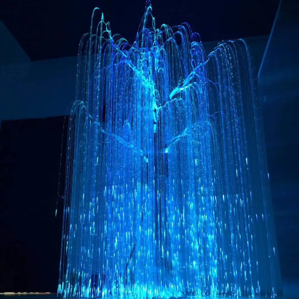 Fiber lamp optical fiber light decoration Pmma End Glow Plastic Fiber Optic