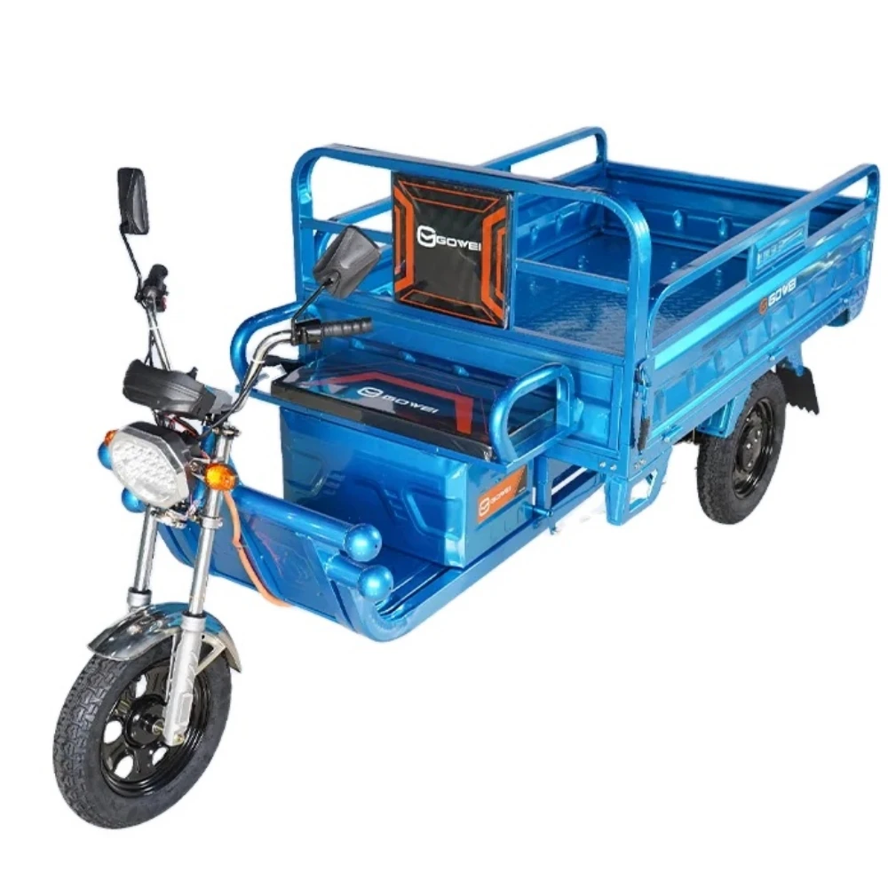 Electric tricycle  adult tricycle electric tricycle 60V 20Ah 32Ah 45Ah for sale pickup truck
