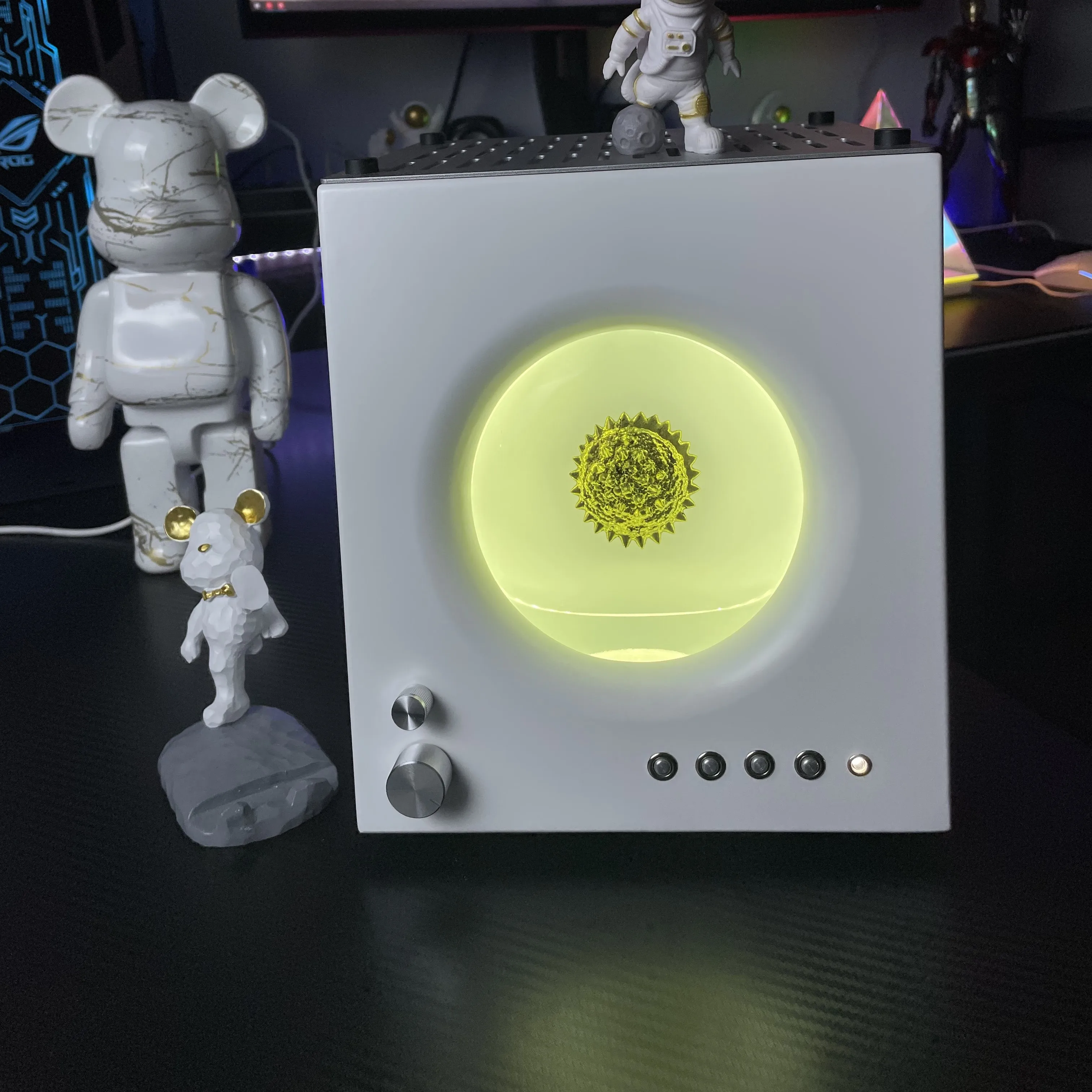 Amazon Sells Portable Ferromagnetic Magnetic Fluid Venom Music Speakers Antigravity Venom Sport Game Speakers with Blue tooth