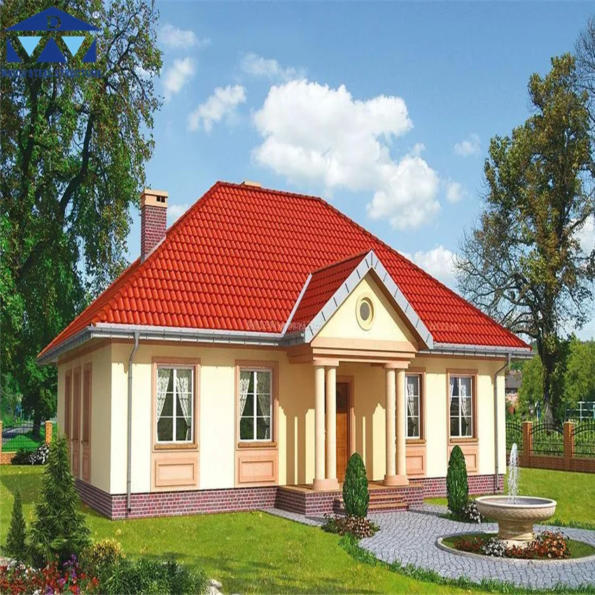 Prefabricated Metal Structure Steel Frame Construction Prefab Apartment Office Building Luxury Hotel Villa