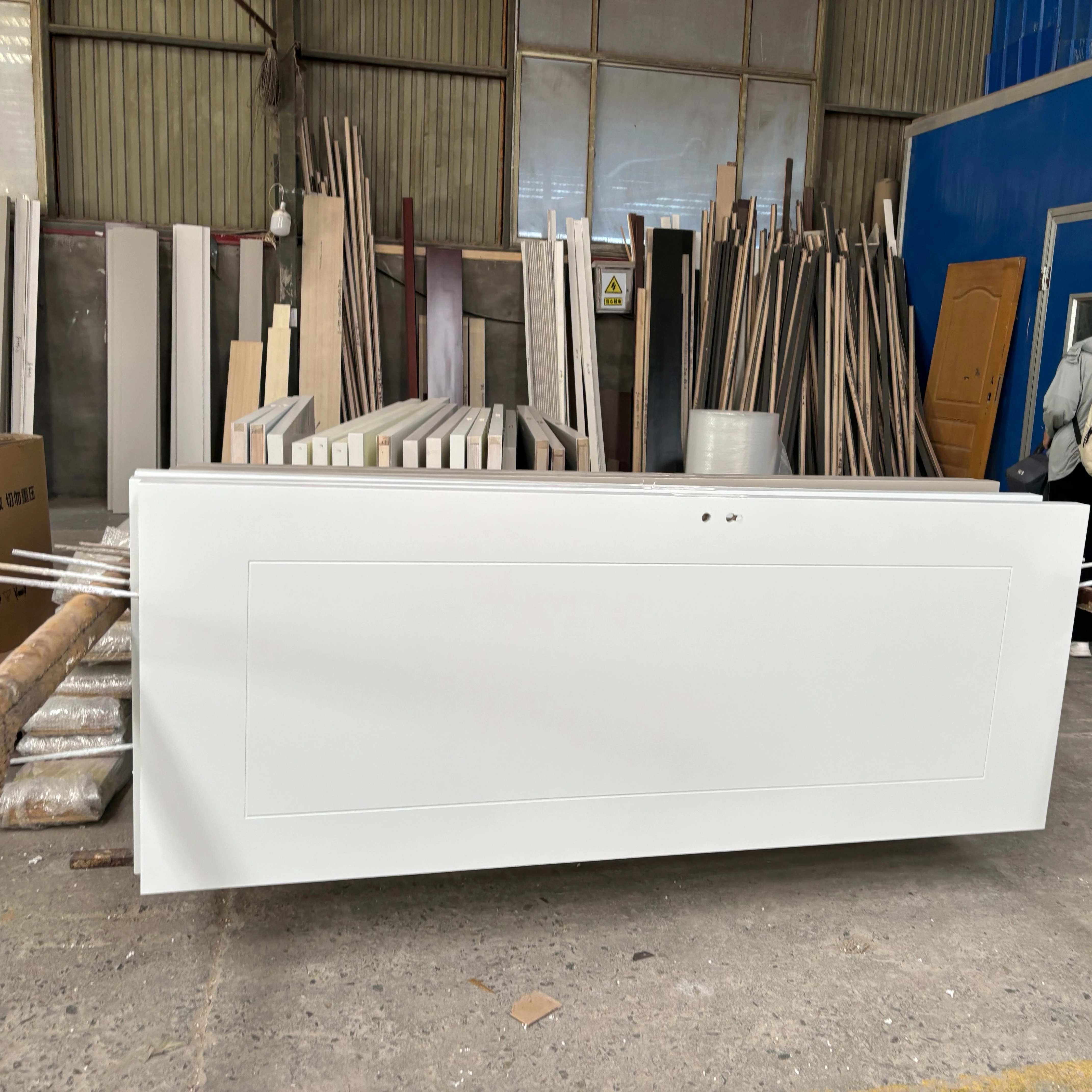 GTCO 850*2400*45mm Honeycomb Paper Filling White Primer Wood Door for Home and Hotel Interior Door