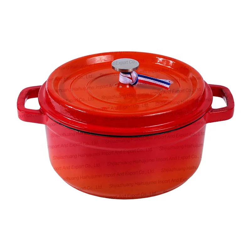 Cookware Pots Enamel Cast Iron Home And Kitchen Dutch Oven Cooking Pots Nonstick Casserole