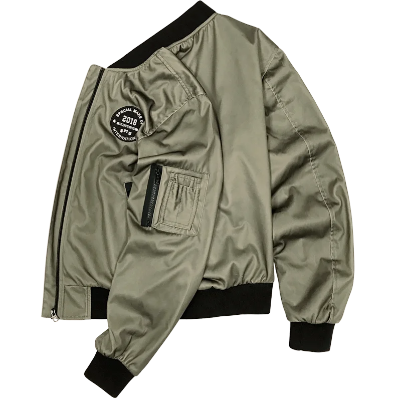 Varsity Bomber Jacket bj02 Back
