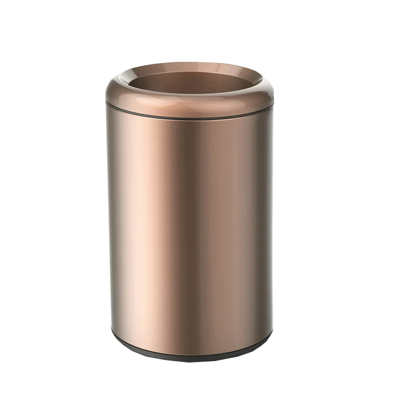 Waste Paper Bin without lid Storage Baskets Laundry Blankets Clothes  recycling 9L trash can for hotel bathroom