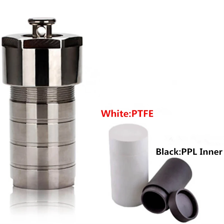  Лабораторный Гидротермический Автоклавный Реактор PTFE 25 мл 50 100 150 200 250