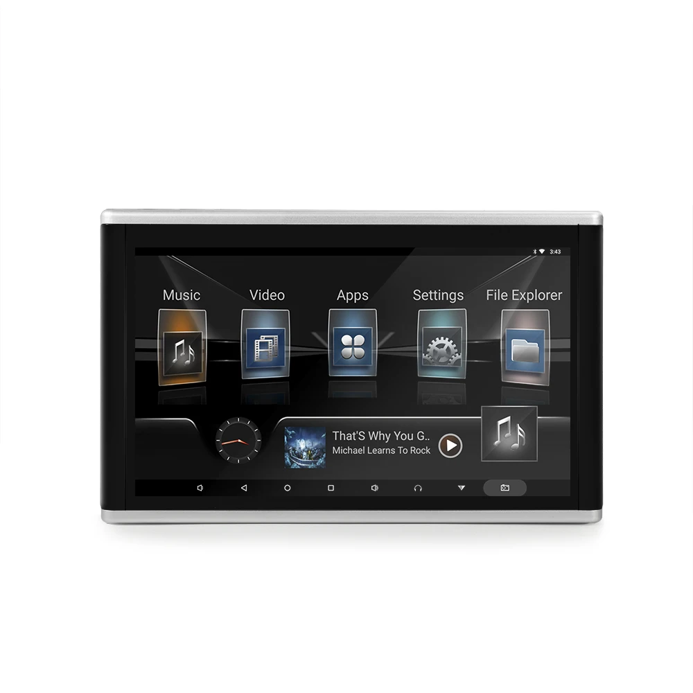 9/10.1 inch Android plug-in car headrest display MP5 car rear entertainment system multimedia player