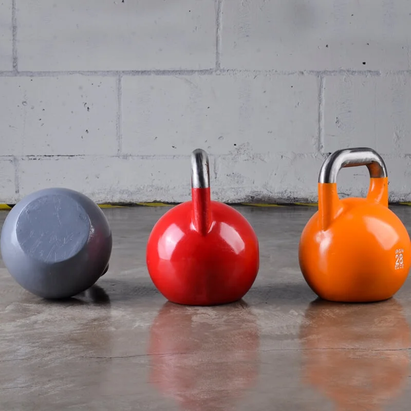 Competition Kettelbels 4/6/8/10/12/14/16/18/20/22/24/28/32/36/40/44/48kg steel kettlebell for gym training