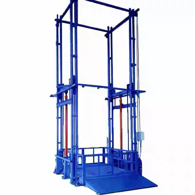 Hot sale ce approved 3m 4m small hydraulic electric goods lift for warehouse