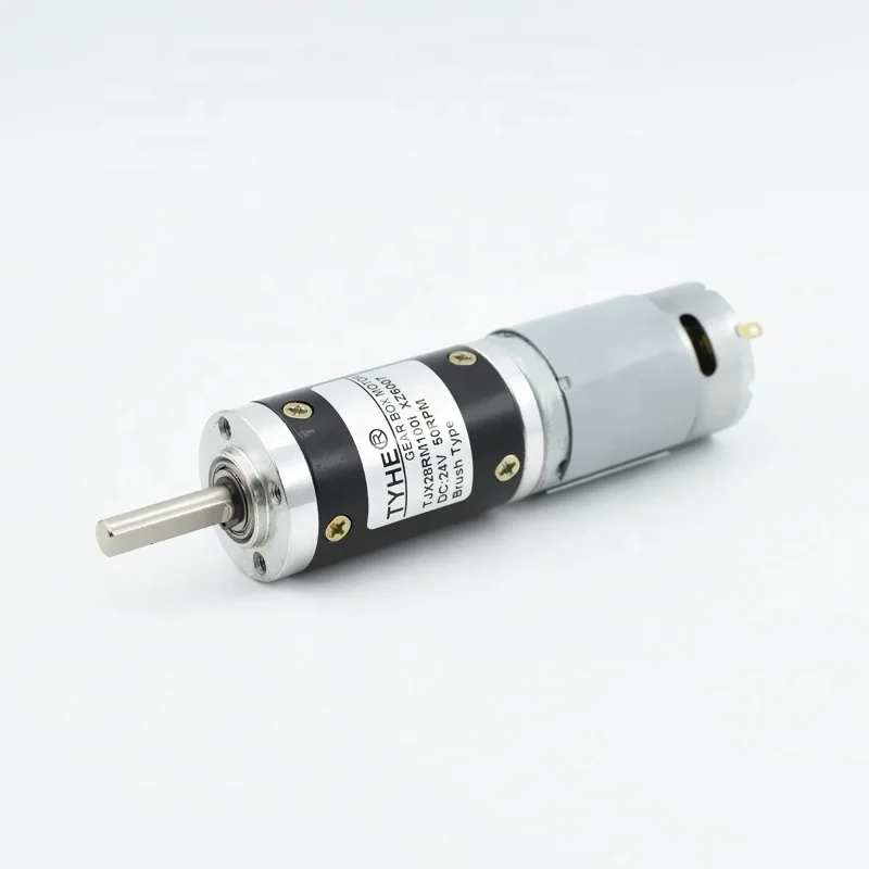 Micro 28mm gearbox 12volt 24 v 18v 1400rpm 100rpm 70 rpm 10kg 20kg 30kg torque 5w 6 watt electric pm dc planetary gear motor
