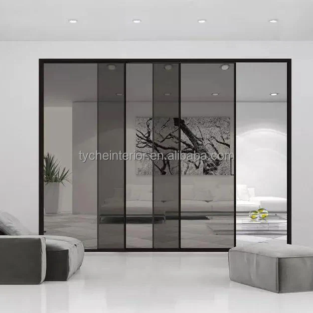 China Dc Fire Wood Glass System Pocket Exterior Color Set Storage Industrial Waterproof Turn Sliding Door Bookcase