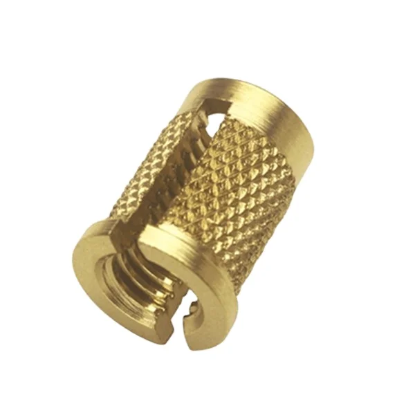 reverse brass expansion insert for plastics