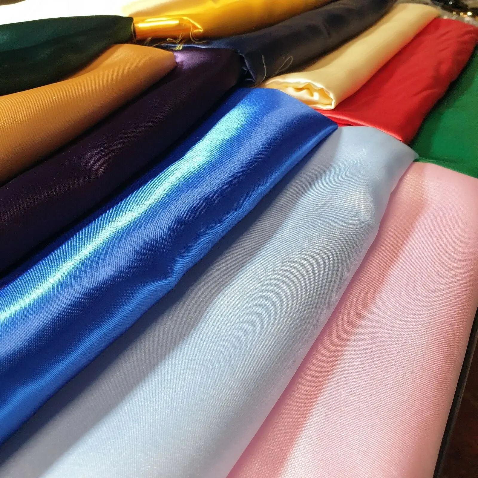 High Quality Luxury Queen Bed Sheet Fabric 25MM 100% Pure Silk Charmeuse Satin Wide Fabric