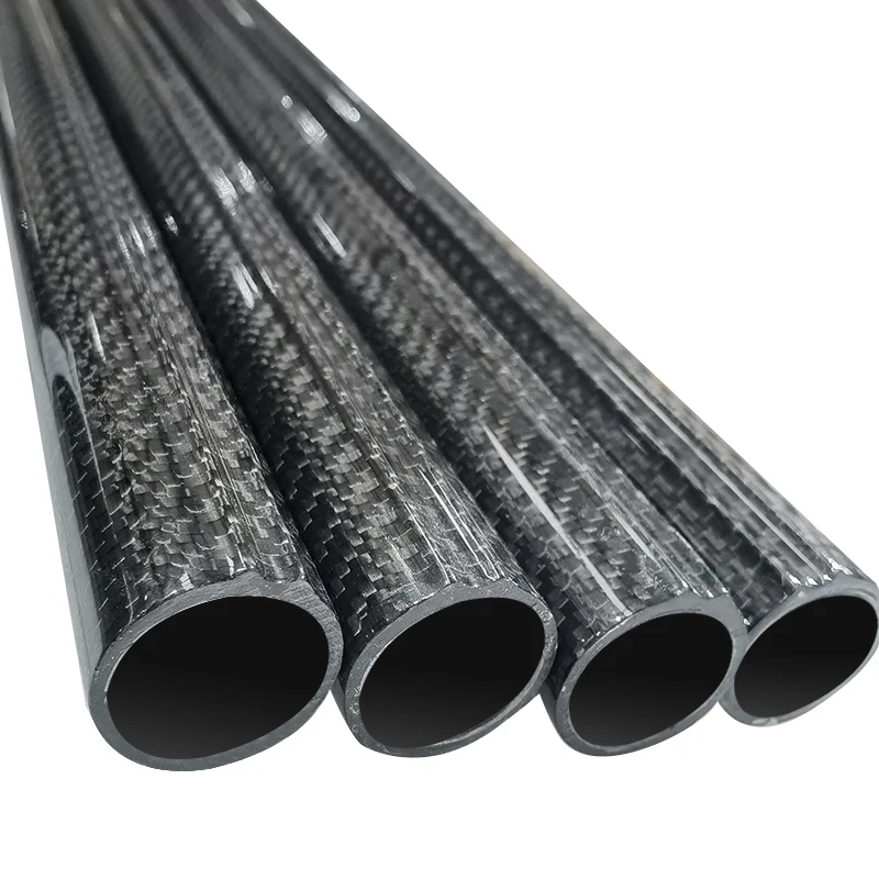 100cm 120cm 130cm Long Cuttlefish Shaped 3k Twill Carbon Fiber Barrel Fishing 26mm 30mmwith Rail on Top