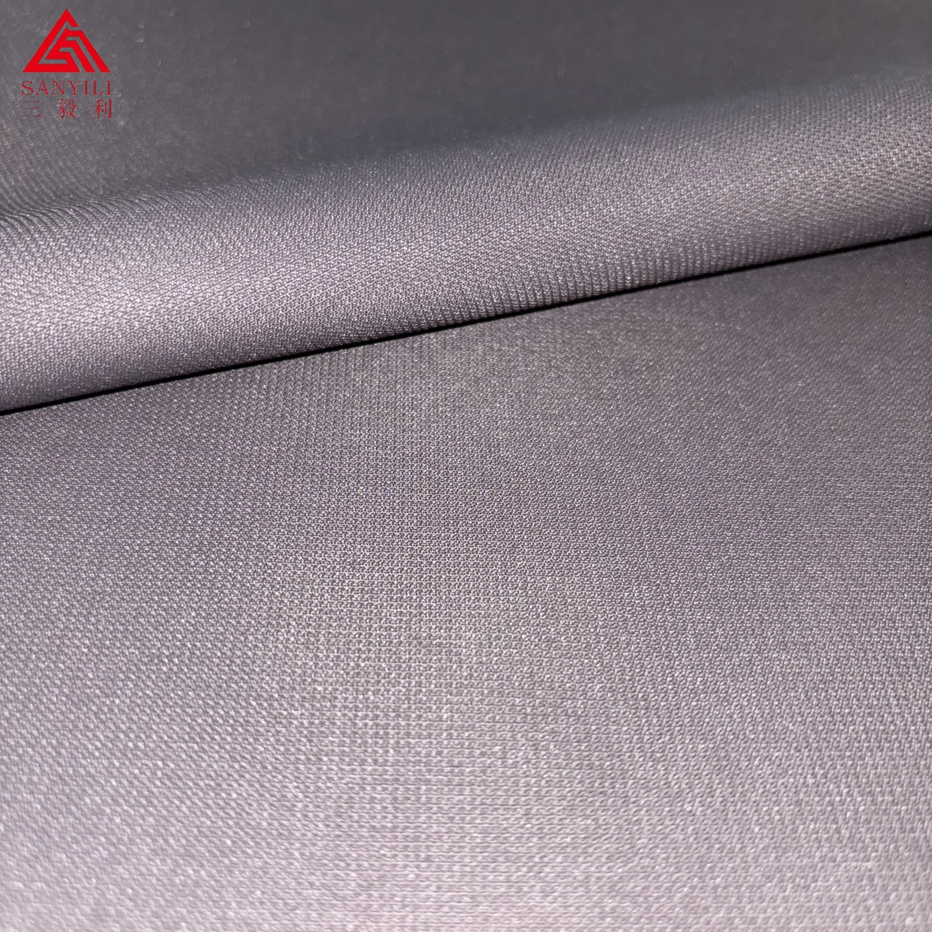 Honeycomb polyester pongee fabric PU/TPU laminated fabric soft handfeeling breathable waterproof for clothing