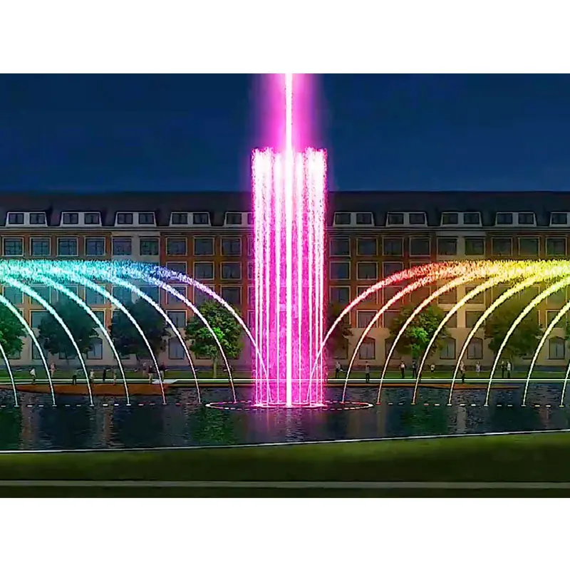 Best Selling Outdoor Music Floating Water Fountain Dancing Fountain