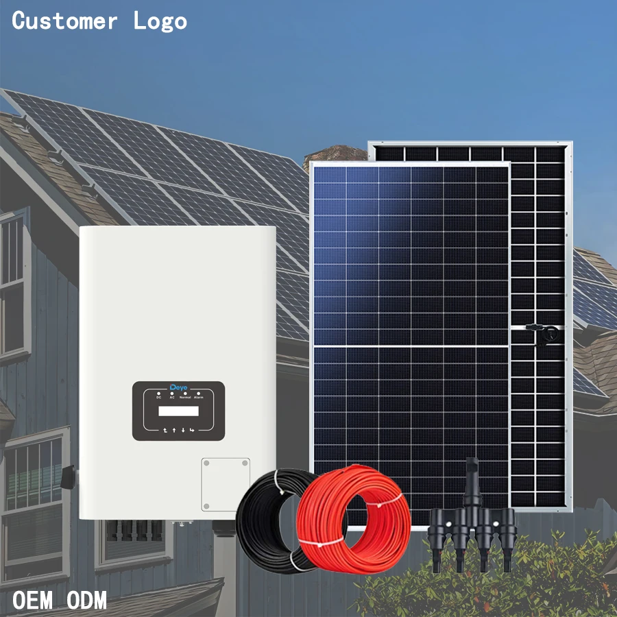 5KW 10KW 15KW On Grid Solar Power System 20KW On Grid Off Gird Solar System