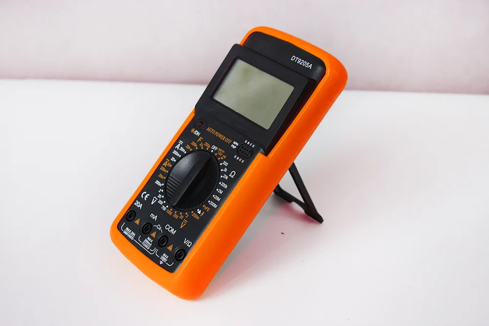 9205A Top Professional Auto Range Digital Victor Multimeter/Multimeter 6000 Counts AC DC Voltage Current Pocket Tester