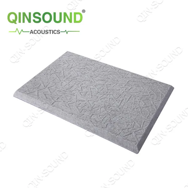 
Conference Room Sound Absorbing System Easy Install 100% PET Polyester Fiber Acoustic Panel 