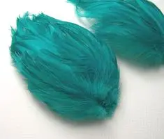 Eco friendly DIY Curly Feather Pads Colorful Rooster Chicken Feather cushion inserts Pad For Hat Decoration