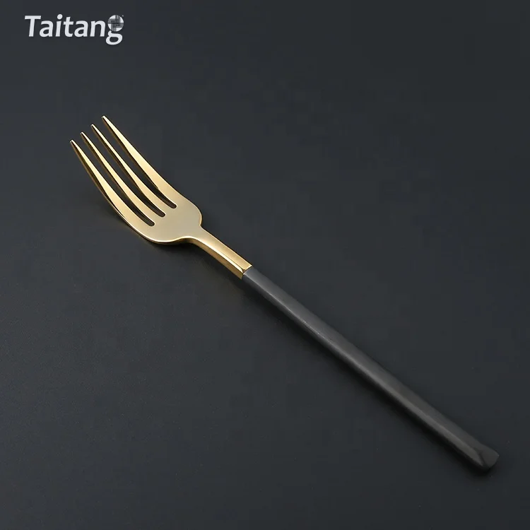 Wholesale Restaurant Stainless Steel Gold Flatware Cutlery Set Sale Knife Spoon Fork Sets Gold Dinnerware West Cutlery Set