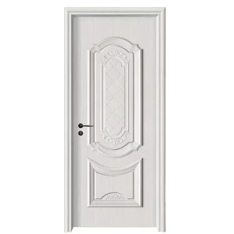 China supplier luxury solid wooden door made in china