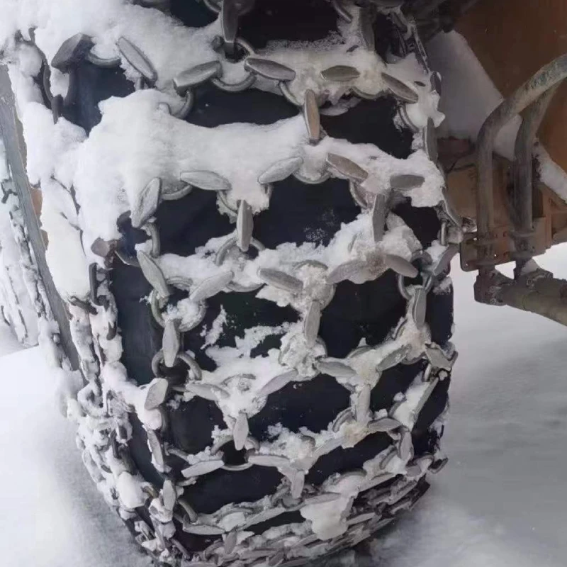 Steel Farm Tractor Tire Protection Chain Snow Chain Wheel Loader Tire Protection Chain