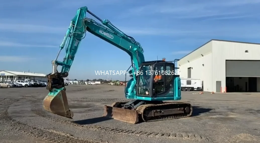 Небольшой экскаватор Kobelco Sk135 лидер продаж конкурентоспособная сельскохозяйственная техника sk135