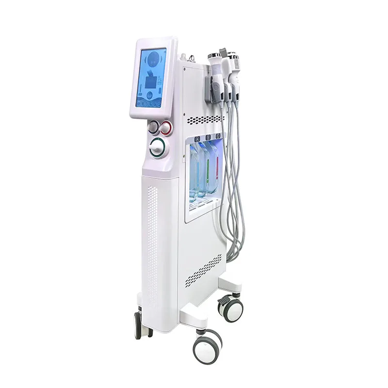 New Product Professional 6 in 1 Dermabrasion Whitening Facial Skin Care Microdermabrsion Beauty Instrument for Salon Use