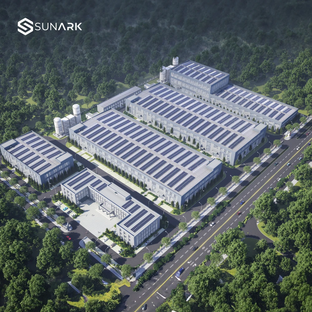Sunark Industrial Complete Solar Power System 500 Kva 300Kva 100Kva Outdoor Generator Energy Storage System