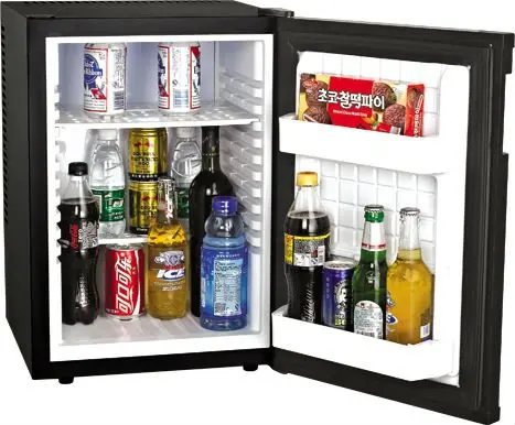Home Office No Noise Low Power Consumption High Quality Fridge 40L Portable Hotel Electronic Minibar