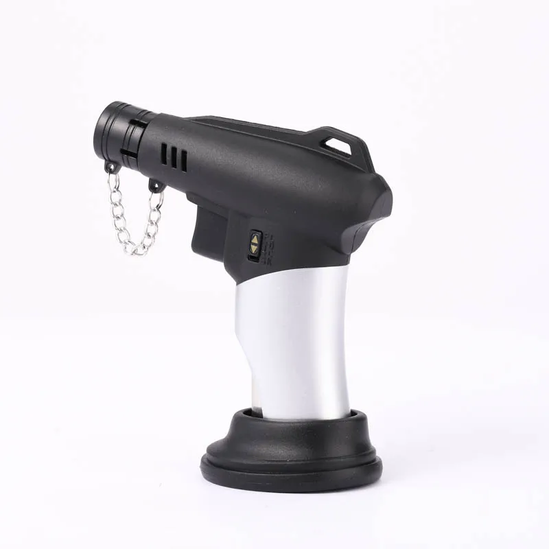 Wholesale Windproof Jet Flame Cigarette Lighters Refillable Butane Gas Torch Lighter for Cigar