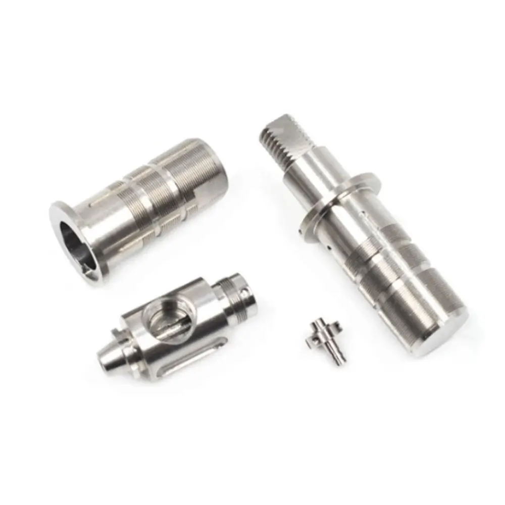 Drawing Knurling Peek Machined Parts Anodized Aluminum Spare Service Processing Cnc Machining Parts Turning Pivot Ball Nut Parts