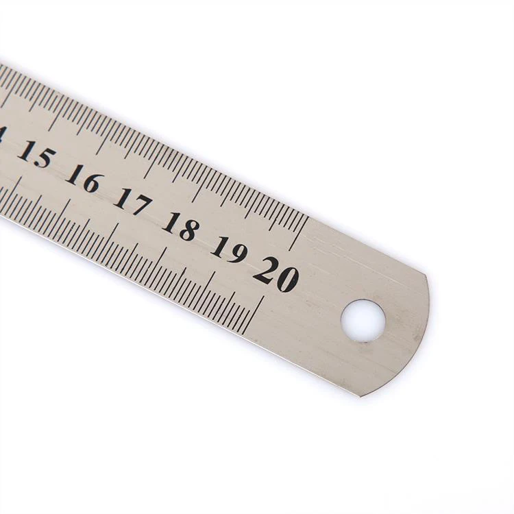 Набор из 4 стальных линейки, 6, 8, 12, 14 дюймов Металлические Линейки