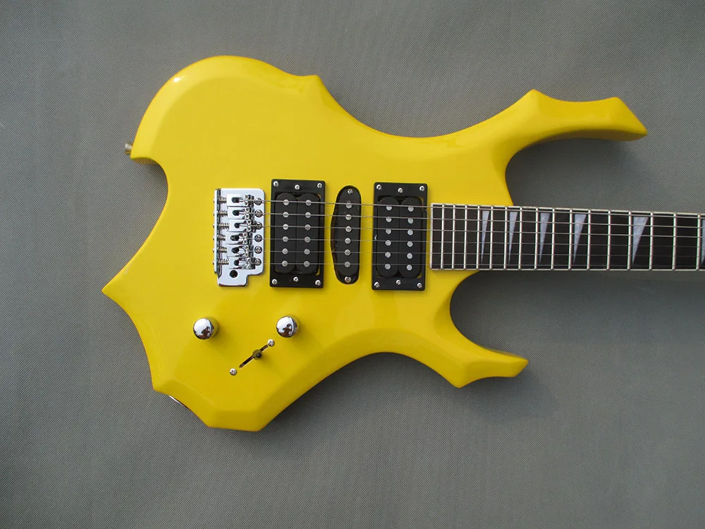 Oem acrylic full size adults musicman electric guitare 6 strings electric guitar made in china factory