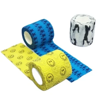 Printed Horse Bandages Veterinary sports tape adhesive bandages cohesive bandages