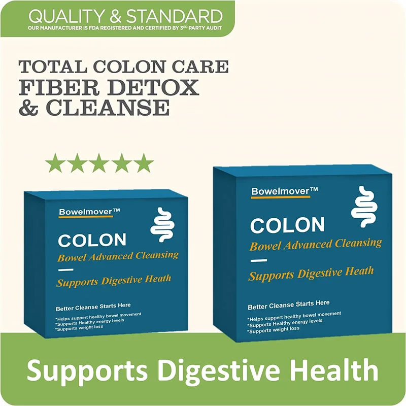 Detox Full Body Colon gut Cleanse Rapid Effective Weight Loss Product Promotes Bowel Movement Constipation Relief for women& men