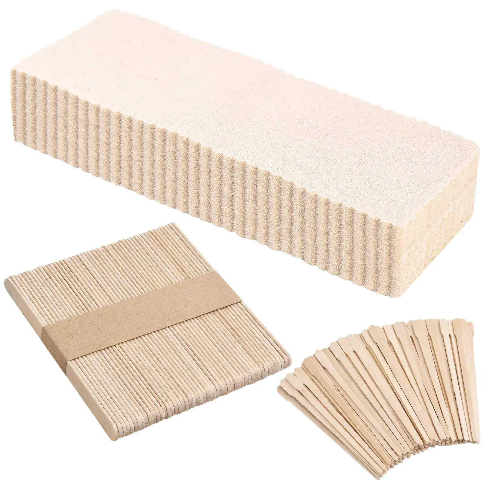 Professional Disposable Depilatory Wax Strips Hair Remove Strips Wax Paper