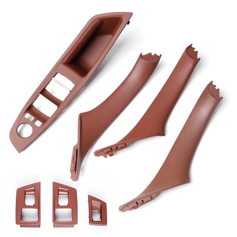 Suitable for BMW 2011-2017 5 Series F10 F11 F18 door handle (beige) window switch inner door handle