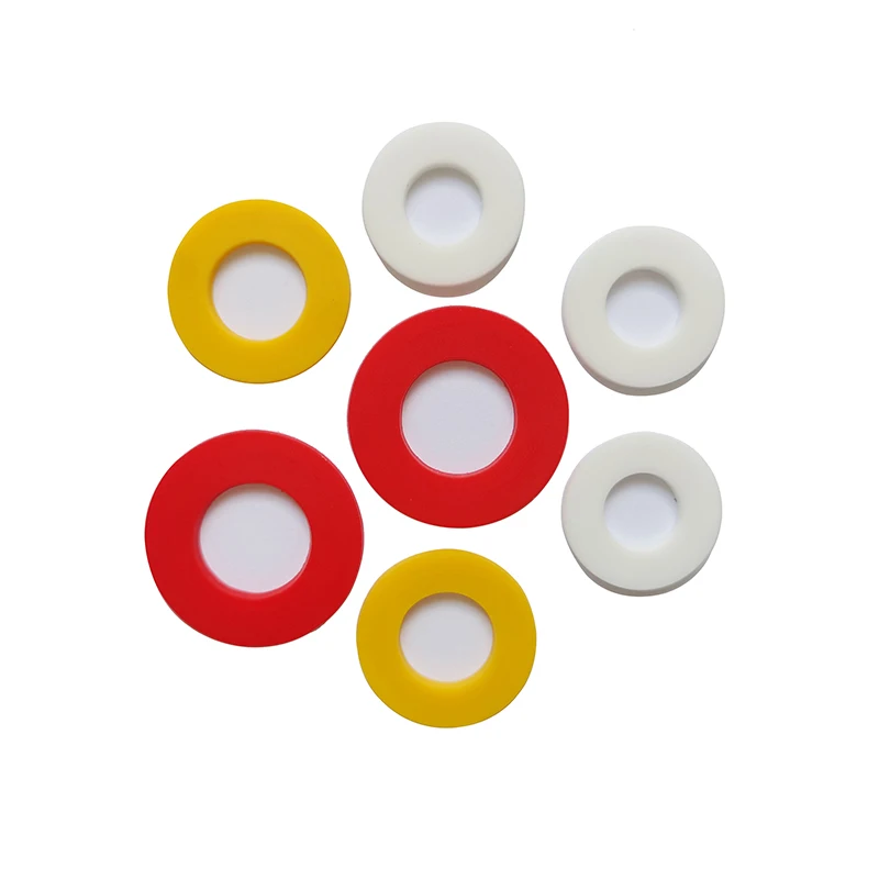 
PVC eyelet washer flat plastic washer for grommet installation colourful rubber washer for garment accessories eyelet grommet 