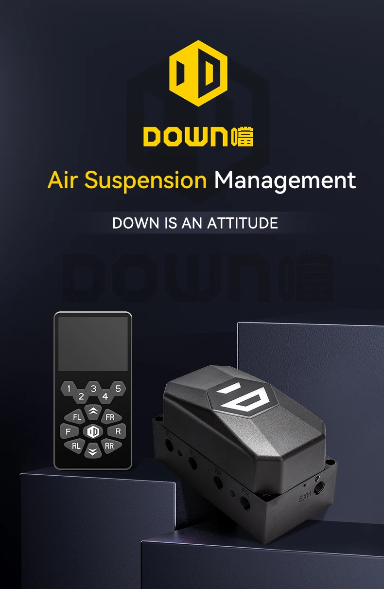 voice control bluetooth universal pressure sensor air ride management control system