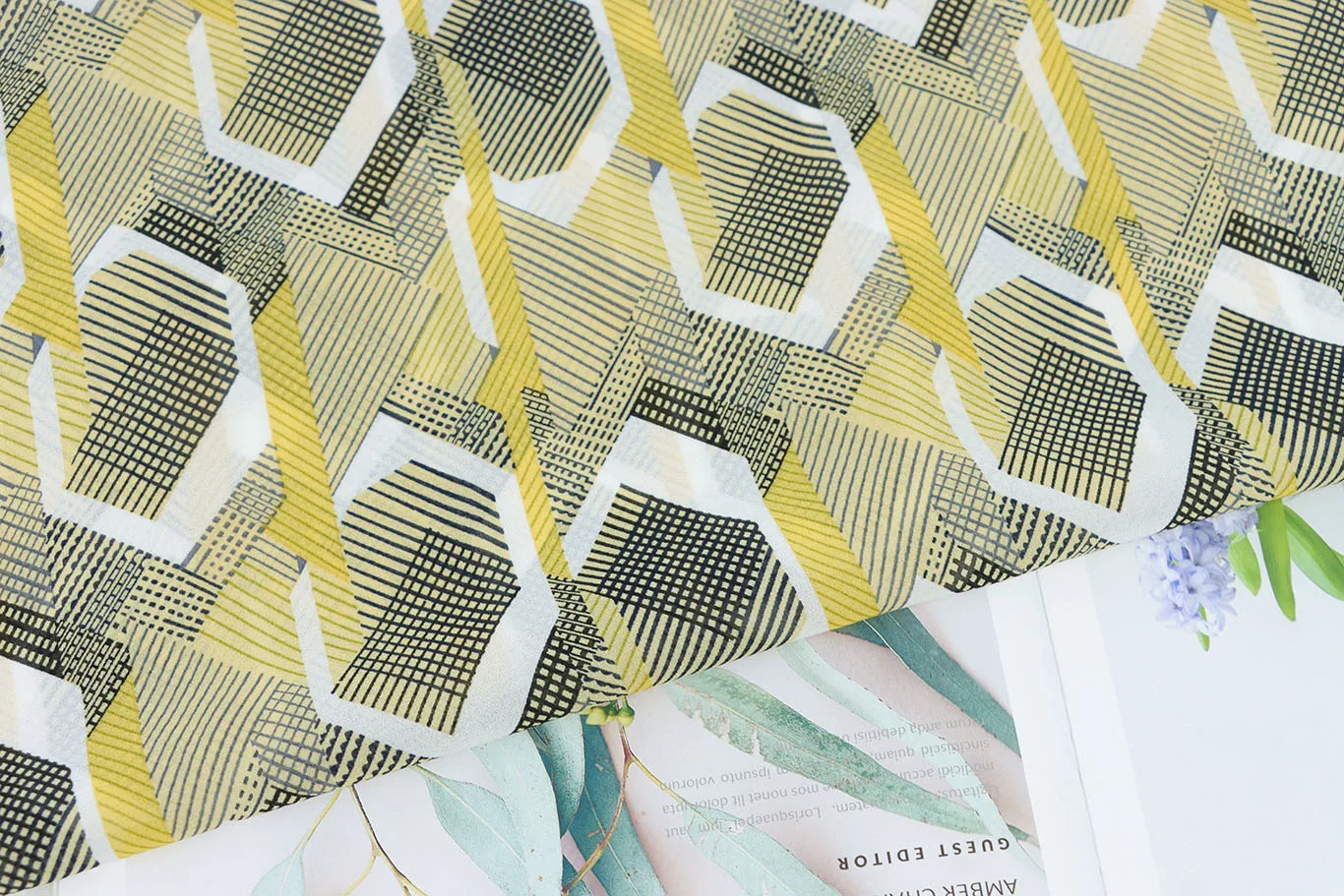 boho Custom Design Liberty  Viscose Chiffon Wholesale Fabric Flowers For Dress The Hottest Fabric In 2023