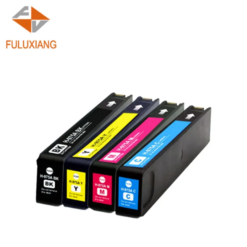 FULUXIANG Printer Compatible 975 975A 975X 975XL Ink Cartridge for HP PageWide 477dw P57750dw