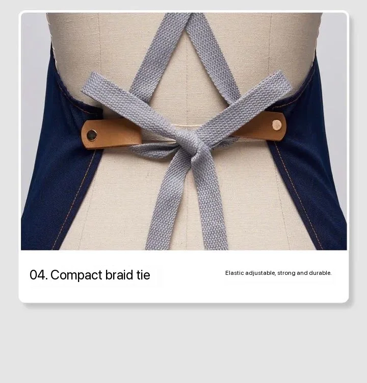 Y-X Polyester Custom Aprons Logo Kitchen Cleaning Cooking Restaurant Apron For Chef Sublimation