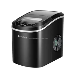 Круглое устройство для производства кубиков льда, портативный мини-генератор льда, производитель, распродажа, знаменитый производитель, 12 кг/24 часа, кнопка R600a/26 г